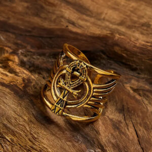 Ankh Ring - Stainless Steel Copper
