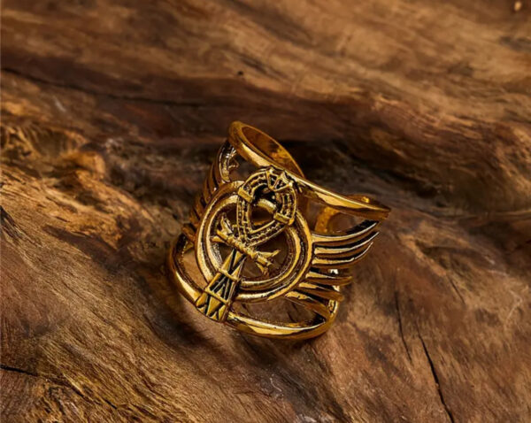 Ankh Ring - Stainless Steel Copper