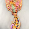 Pretty in Purple - Vintage Flamingo Metal Mirror - Image 3