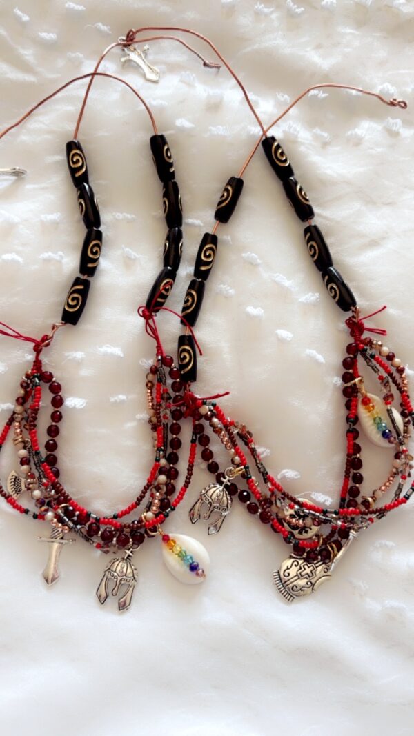 Custom made Grounding Ogun Anklets